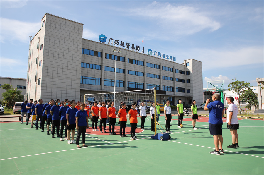 賽場(chǎng)勇?tīng)?zhēng)先 拼搏展風(fēng)采 &mdash;&mdash;銀鵬公司慶祝集團(tuán)成立60周年活動(dòng)之第二屆職工氣排球比賽